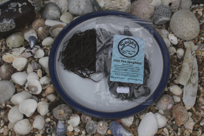 picture of Wild Irish Sea Spaghetti on plate with package